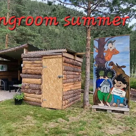 Кемпинг Hjortebu I Naturskjonne Omgivelser *