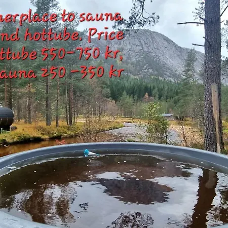 Кемпинг Hjortebu I Naturskjonne Omgivelser
